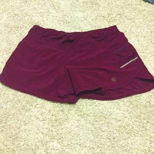 Athleta XXS women's running shorts